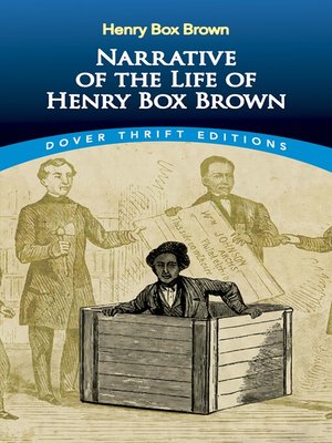 cover image of Narrative of the Life of Henry Box Brown